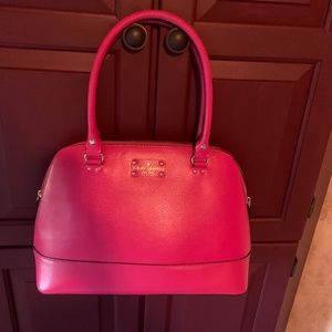 Hot pink Kate spade bag